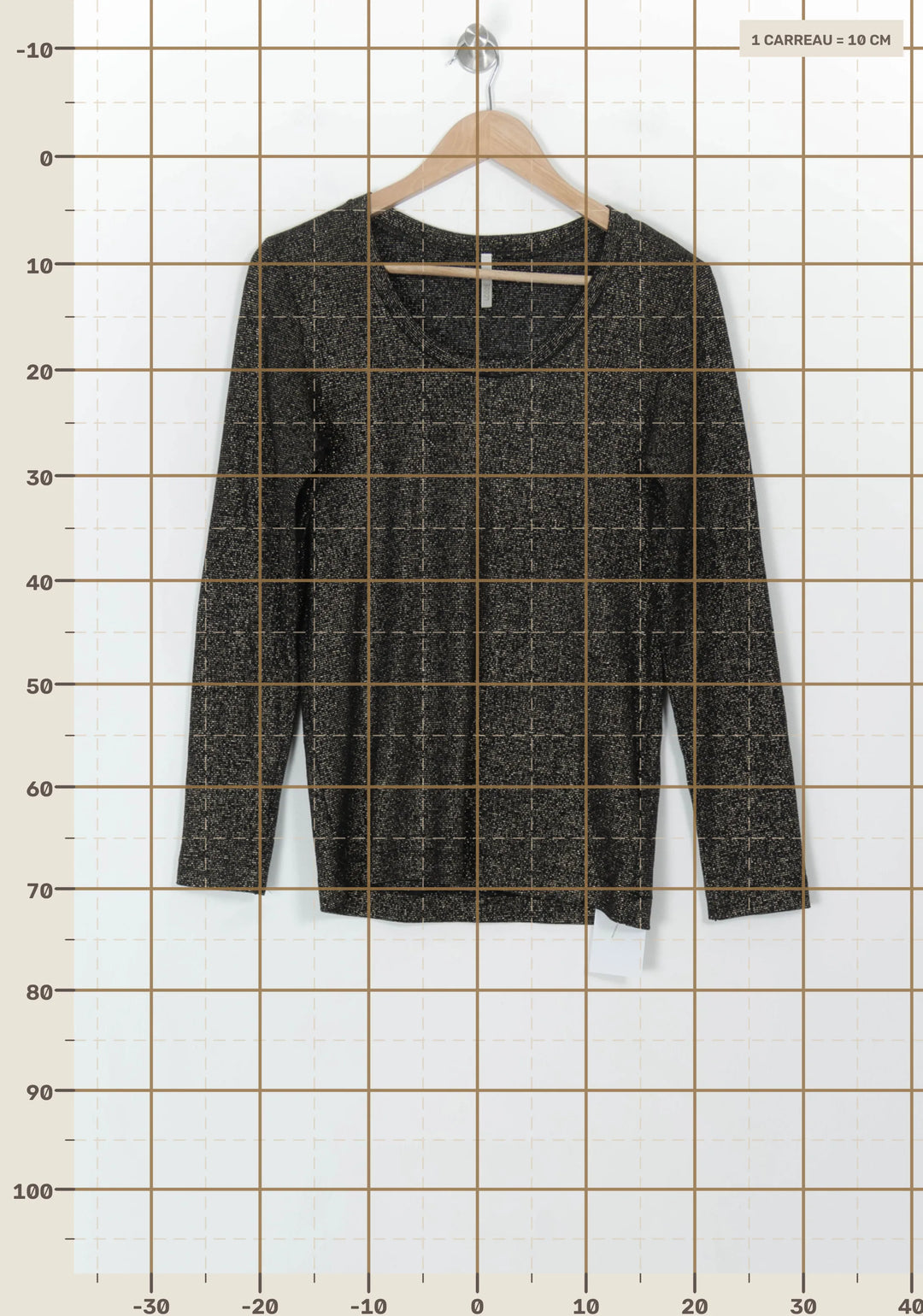 Pull Noir - Taille M/38 de la marque I.Code | PARAD118780 - Vendu par Paradigme - Image 4