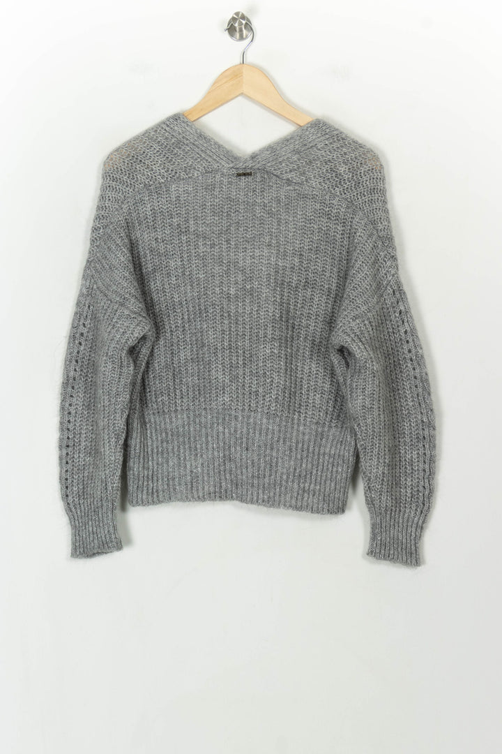 Cardigan Gris - Taille L/40 de la marque One Step | PARAD118782 - Vendu par Paradigme - Image 5