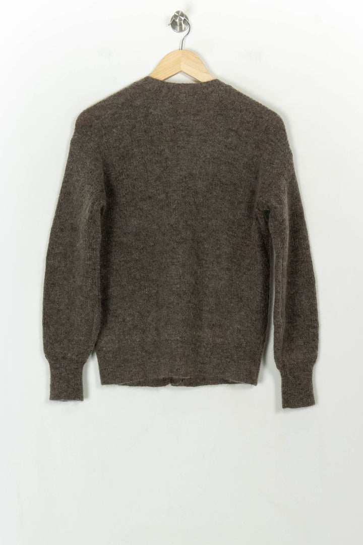 Cardigan Marron - Taille S/36 de la marque Caroll | PARAD118783 - Vendu par Paradigme - Image 5