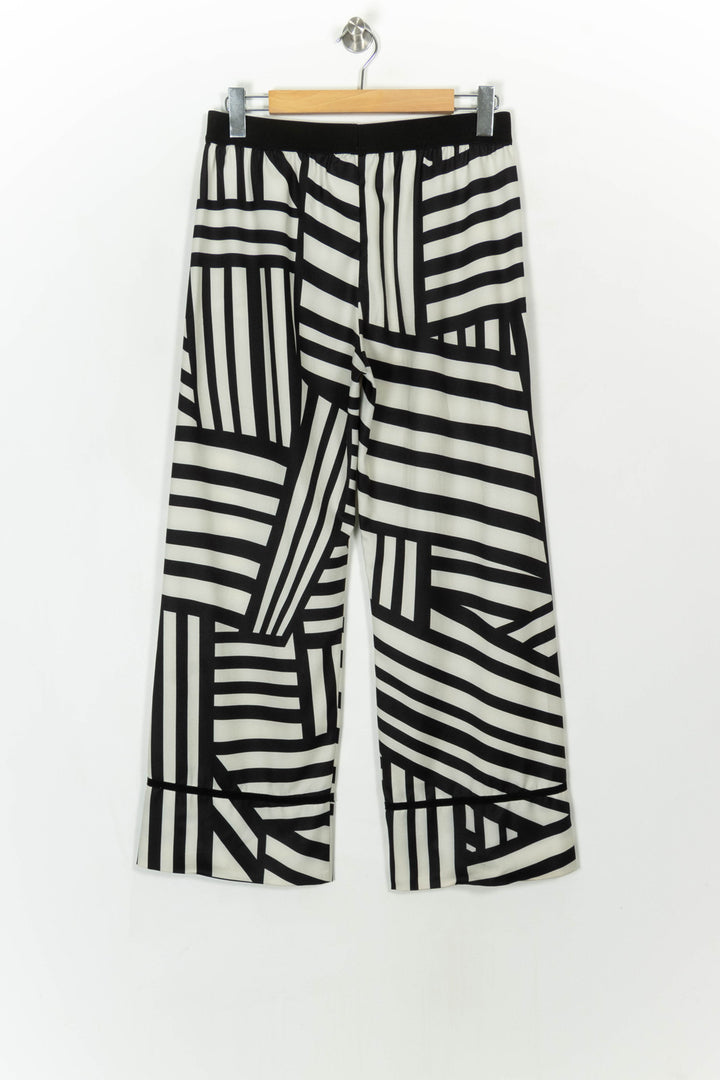 Pantalon Large Noir et Blanc - Taille XL/42 de la marque Bleu Blanc Rouge | PARAD118785 - Vendu par Paradigme - Image 5