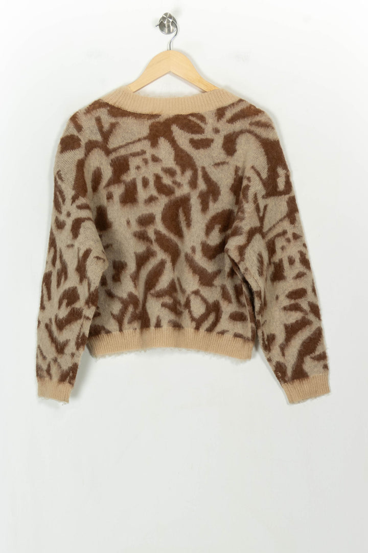 Cardigan Beige et Marron - Taille S/36 de la marque One Step | PARAD118787 - Vendu par Paradigme - Image 5