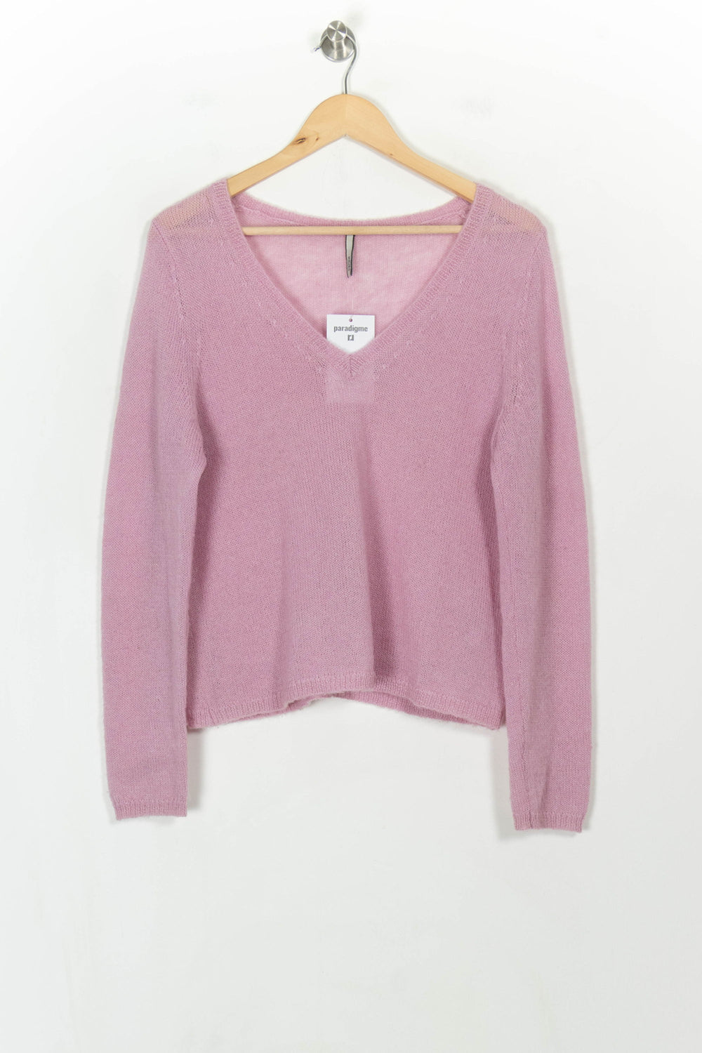 Pull Rose - Taille S/36 de la marque Indies | PARAD118789 - Vendu par Paradigme - Image 2