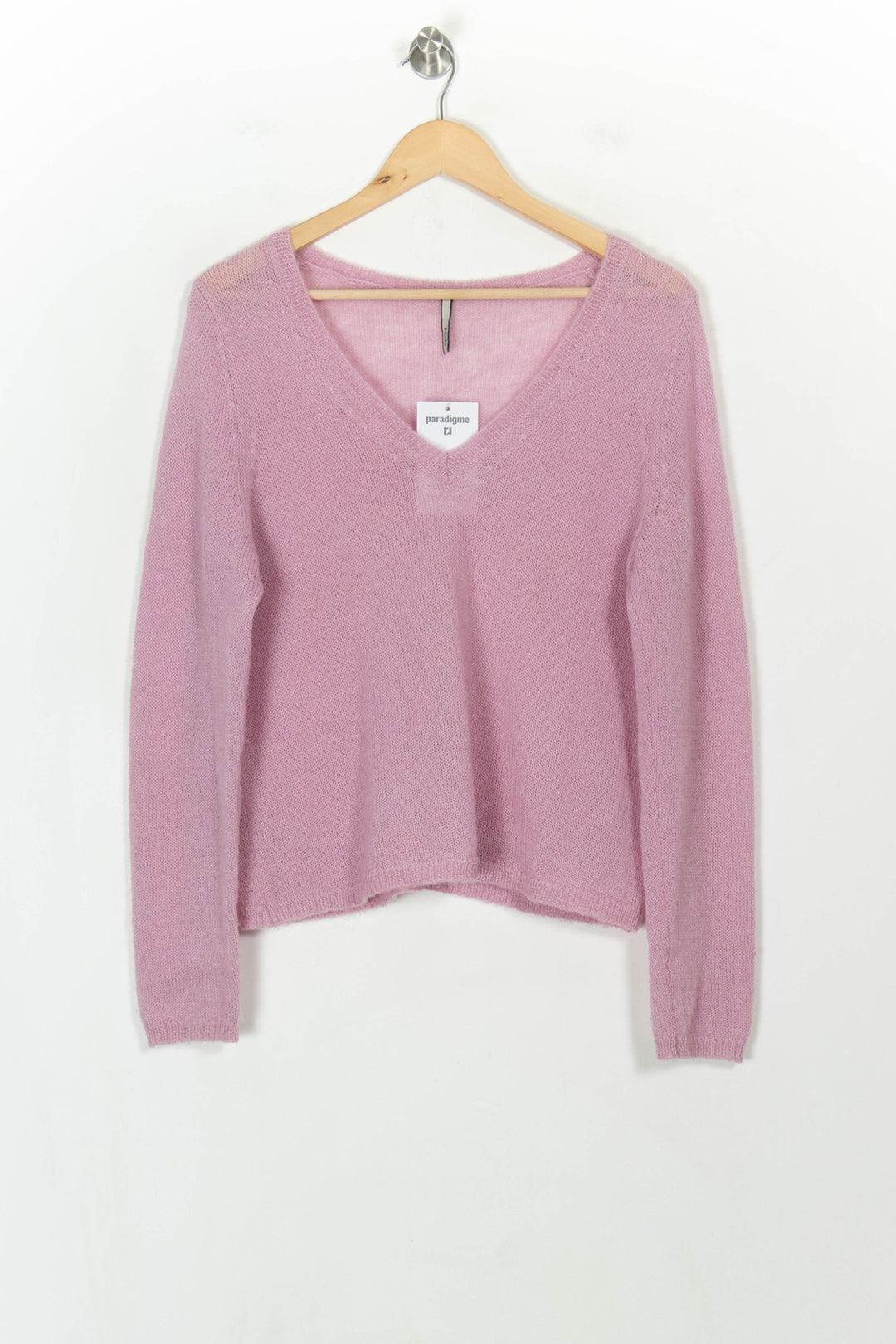 Pull Rose - Taille S/36 de la marque Indies | PARAD118789 - Vendu par Paradigme - Image 2