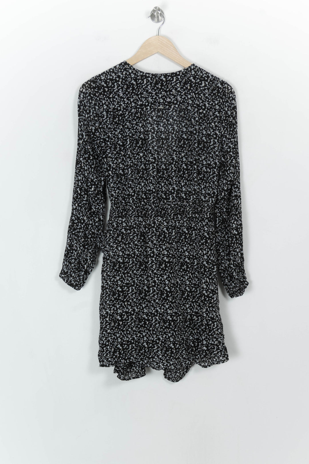 Robe Portefeuille Noire et Blanche - Taille L/40 de la marque IKKS | PARAD118797 - Vendu par Paradigme - Image 5