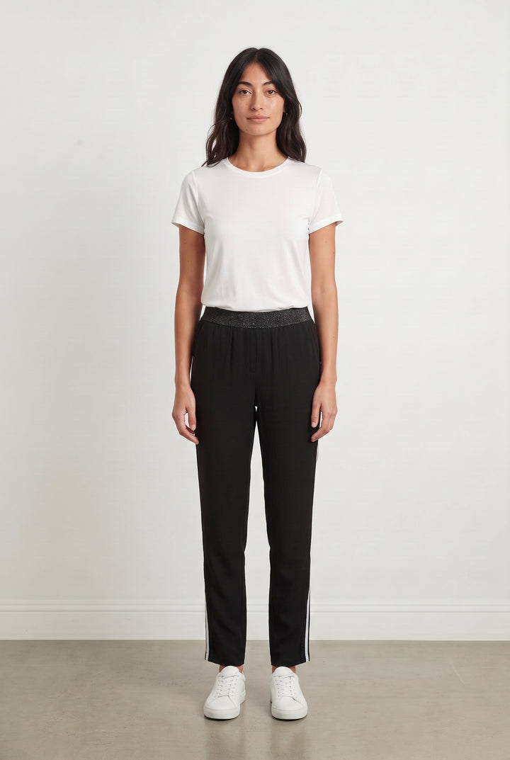 Pantalon Noir et Blanc - Taille M/38 de la marque Zadig&amp;Voltaire | PARAD118805 - Vendu par Paradigme - Image 1