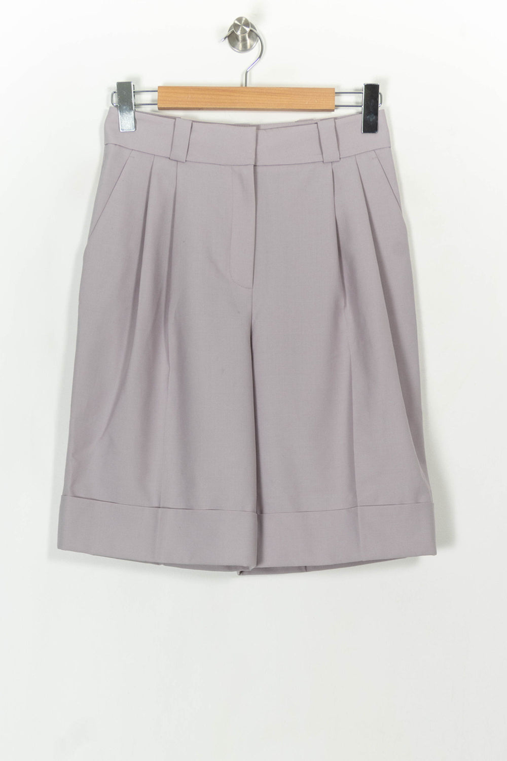 Bermuda Violet - Taille M/38 de la marque Tara Jarmon | PARAD118808 - Vendu par Paradigme - Image 2