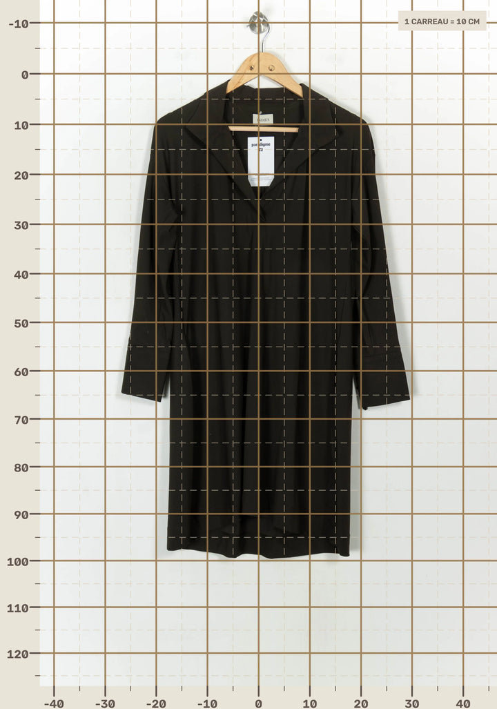 Robe Courte Verte - Taille S/36 de la marque Indies | PARAD118809 - Vendu par Paradigme - Image 4