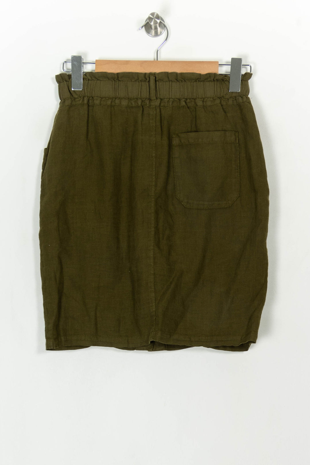 Jupe Boutonnée Verte - Taille S/36 de la marque One Step | PARAD118810 - Vendu par Paradigme - Image 5