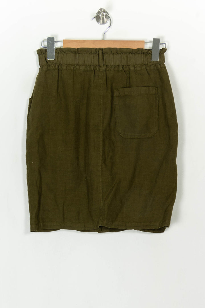Jupe Boutonnée Verte - Taille S/36 de la marque One Step | PARAD118810 - Vendu par Paradigme - Image 5