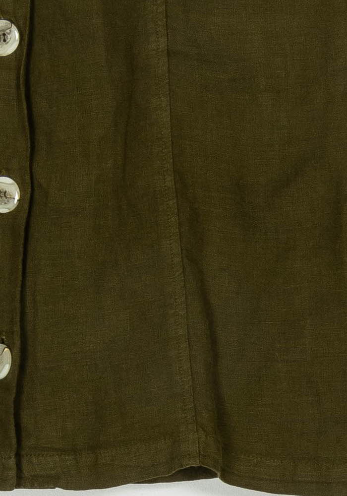 Jupe Boutonnée Verte - Taille S/36 de la marque One Step | PARAD118810 - Vendu par Paradigme - Image 3