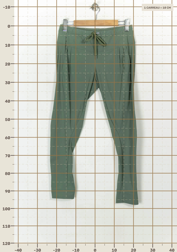 Pantalon Vert - Taille M/38 de la marque Indies | PARAD118819 - Vendu par Paradigme - Image 4