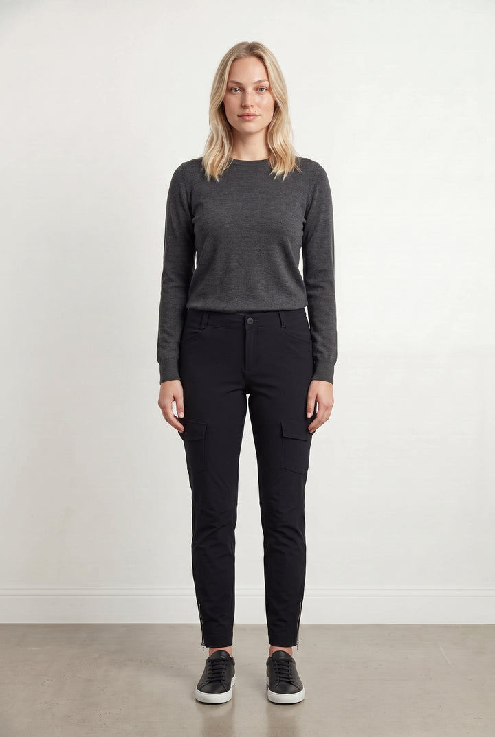 Pantalon Cargo Bleu - Taille L/40 de la marque Indies | PARAD118820 - Vendu par Paradigme - Image 1