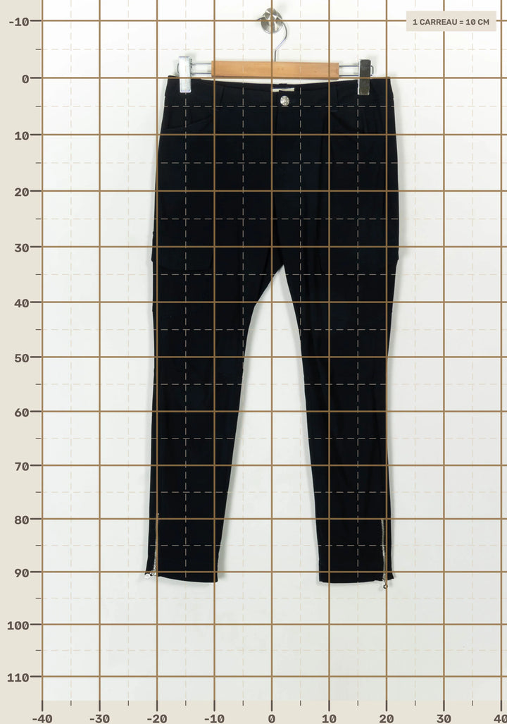 Pantalon Cargo Bleu - Taille L/40 de la marque Indies | PARAD118820 - Vendu par Paradigme - Image 4