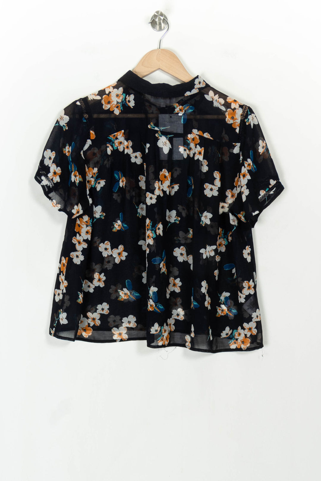 Blouse Noire et Fleurie - Taille S/36 de la marque Grace &amp; Mila | PARAD118822 - Vendu par Paradigme - Image 5