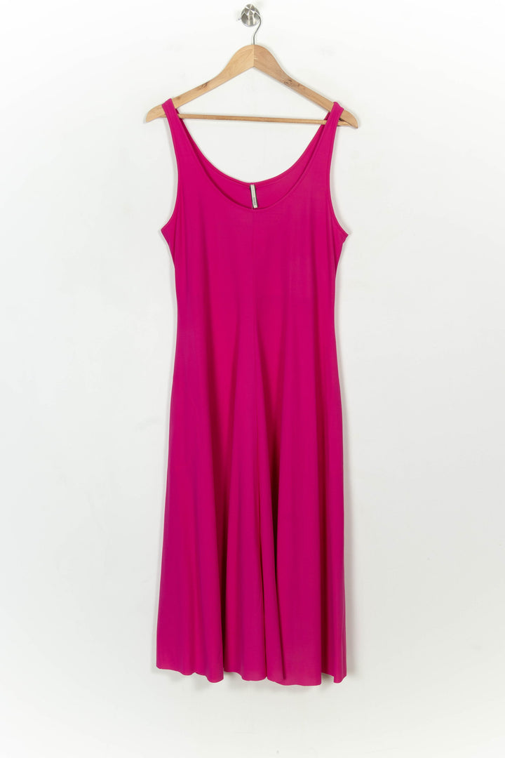 Robe Longue Rose - Taille XXL/44 de la marque Indies | PARAD118828 - Vendu par Paradigme - Image 2