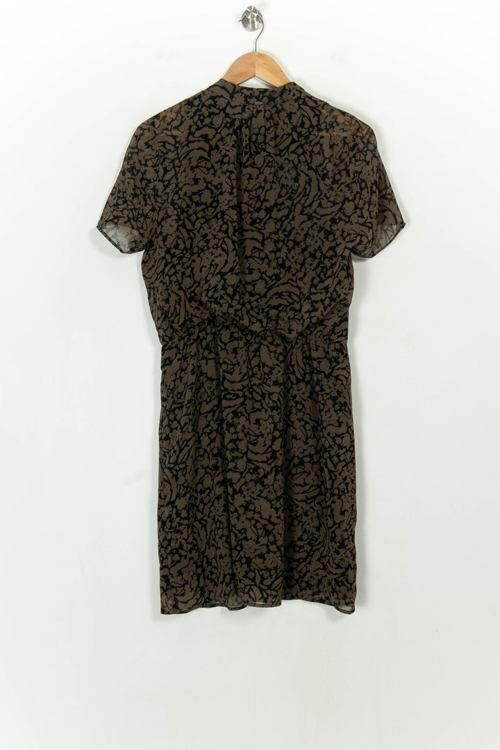 Robe Courte Verte et Noire - Taille XL/42 de la marque IKKS | PARAD118835 - Vendu par Paradigme - Image 5