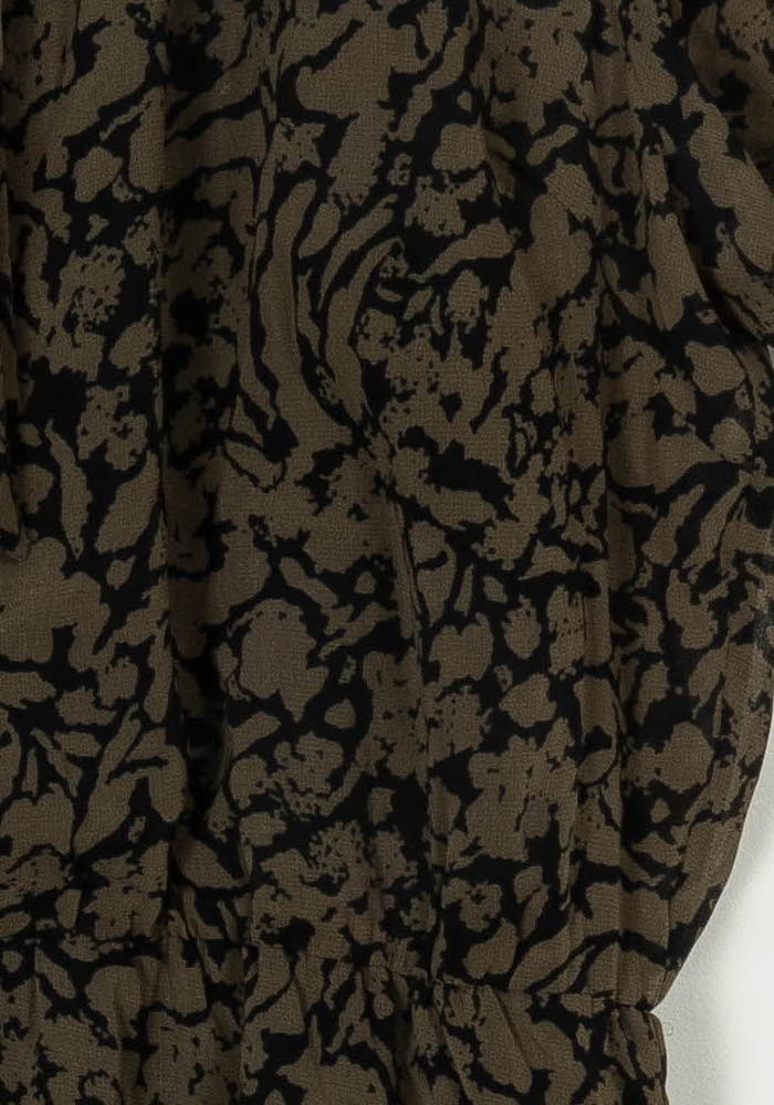 Robe Courte Verte et Noire - Taille XL/42 de la marque IKKS | PARAD118835 - Vendu par Paradigme - Image 3