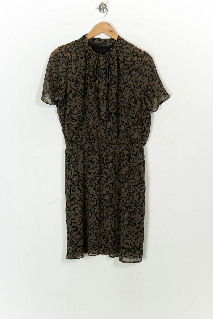 Robe Courte Verte et Noire - Taille XL/42 de la marque IKKS | PARAD118835 - Vendu par Paradigme - Image 2