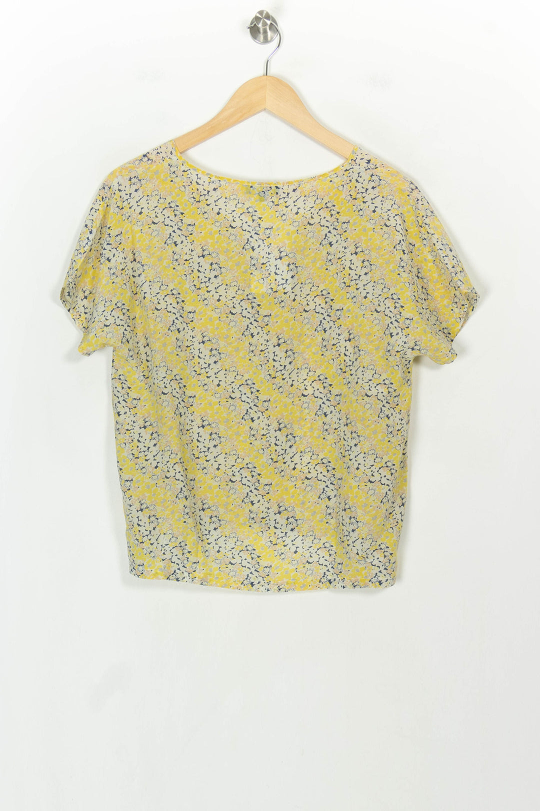 Blouse Jaune et Bleu - Taille M/38 de la marque Caroll | PARAD118839 - Vendu par Paradigme - Image 5