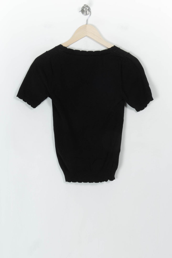 Top Noir - Taille S/36 de la marque Petite Mendigote | PARAD118844 - Vendu par Paradigme - Image 5