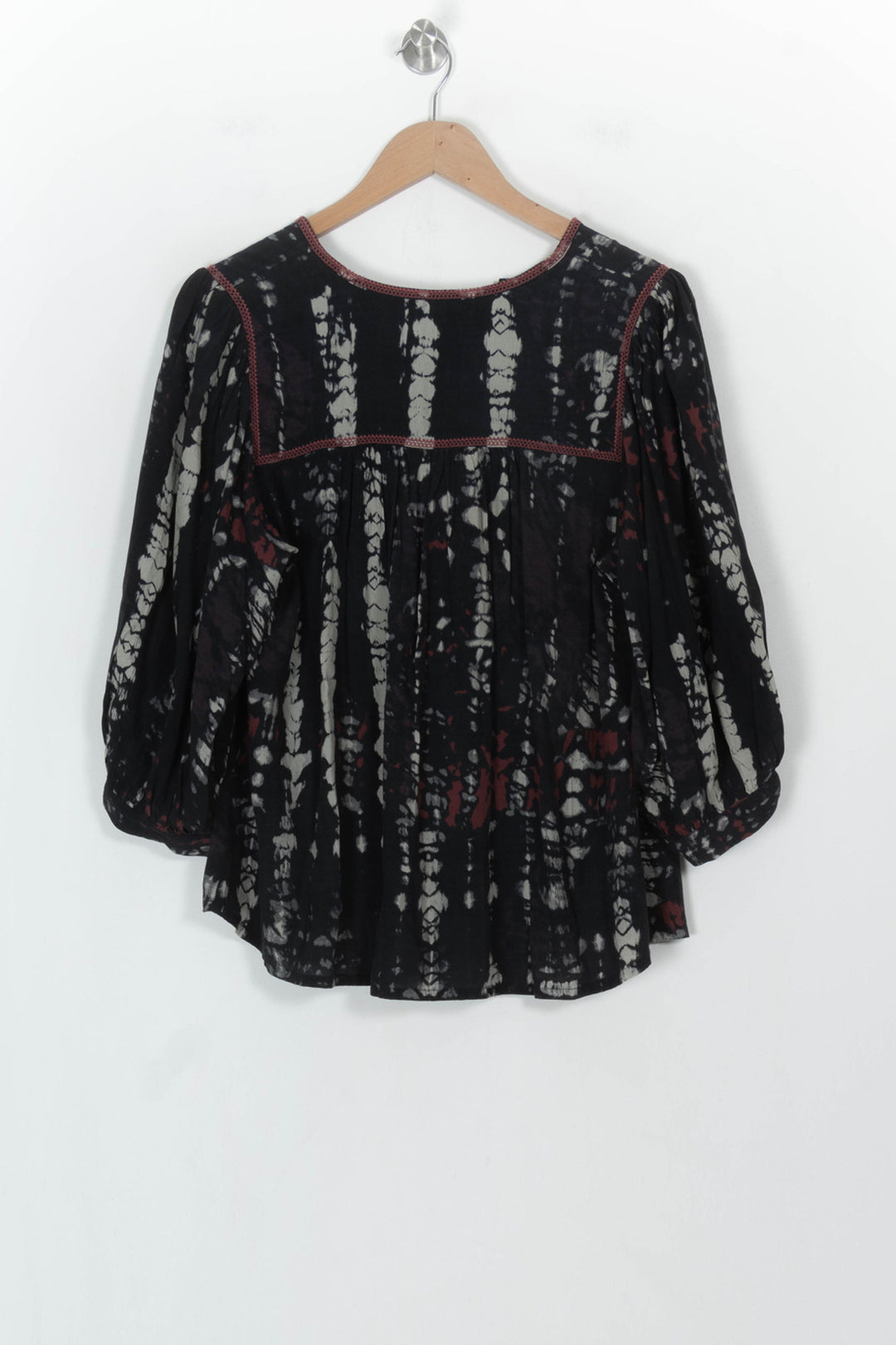 Blouse Noire et Blanche - Taille S/36 de la marque ba&amp;sh | PARAD118845 - Vendu par Paradigme - Image 5