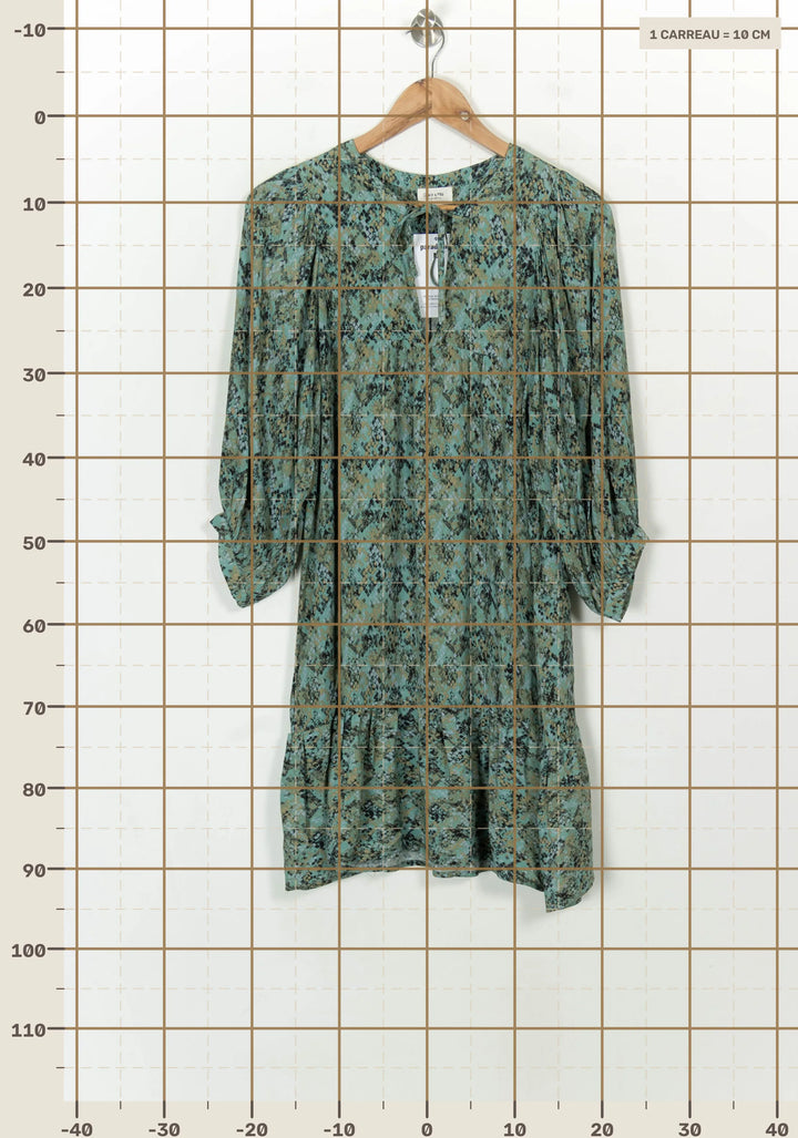 Robe Courte Verte - Taille S/36 de la marque Grace &amp; Mila | PARAD118847 - Vendu par Paradigme - Image 4
