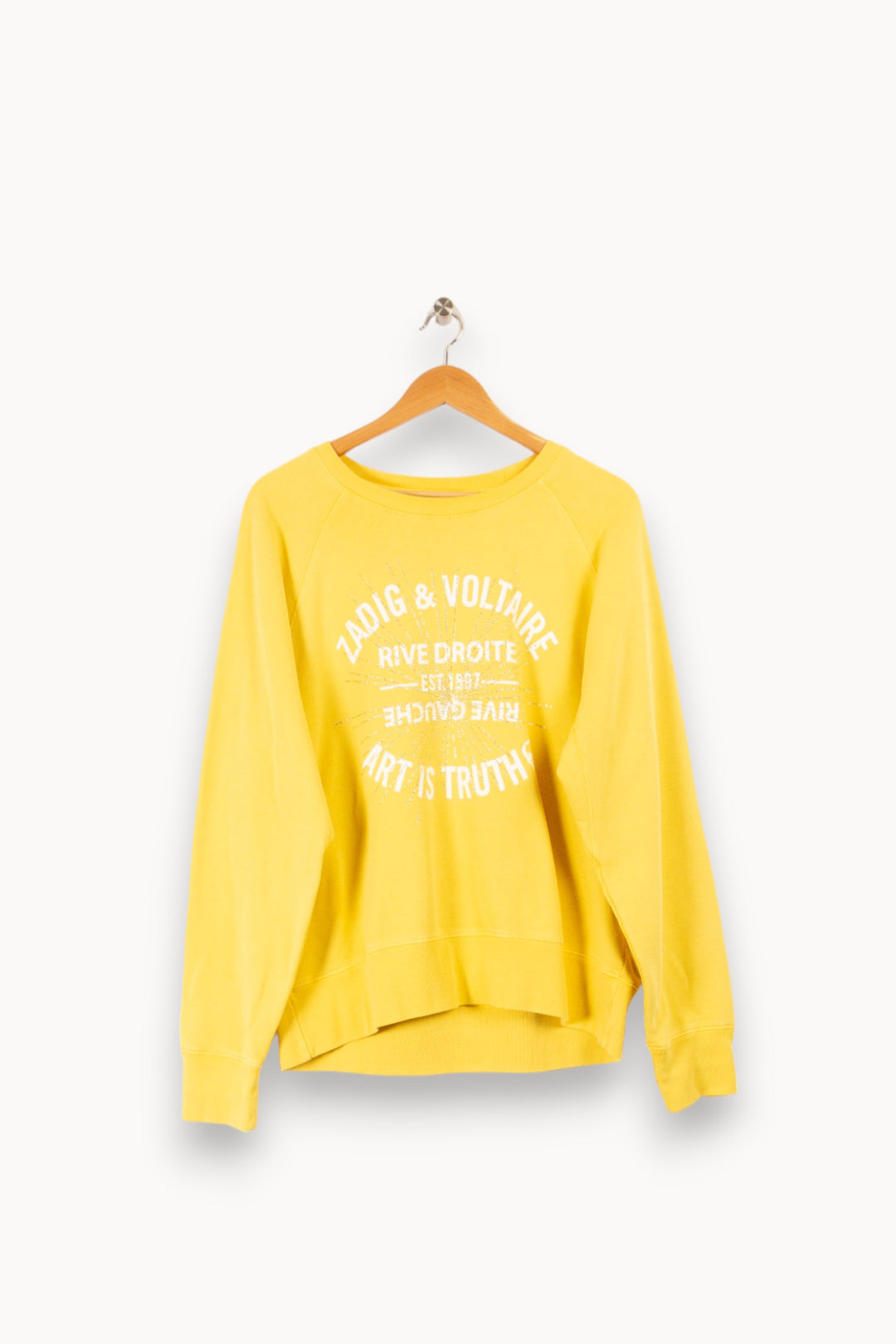 Sweat jaune - Taille L/40