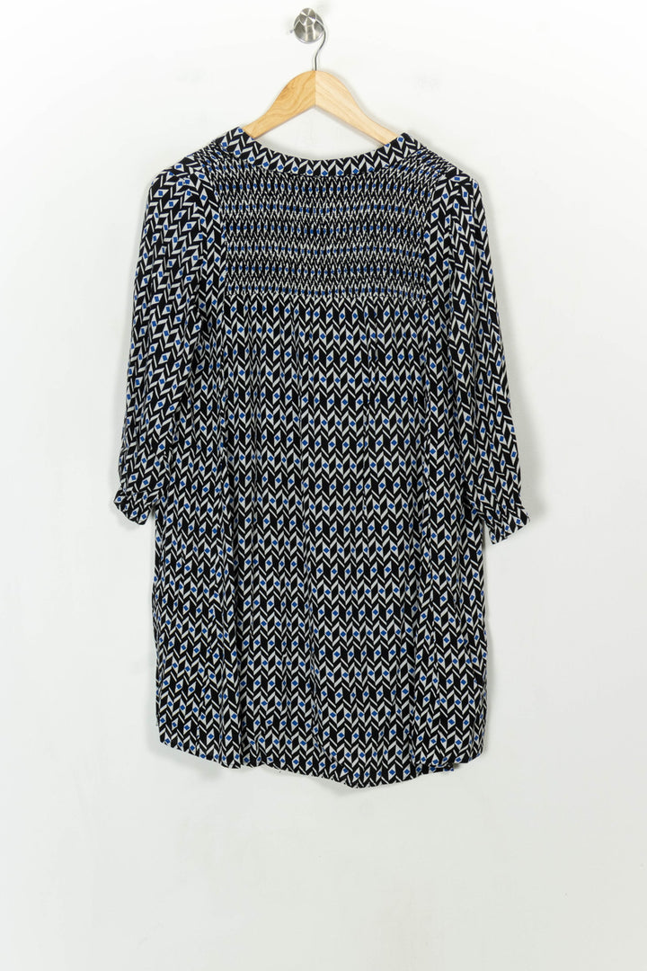 Robe Courte Bleue et Noire - Taille M/38 de la marque ba&amp;sh | PARAD118856 - Vendu par Paradigme - Image 5