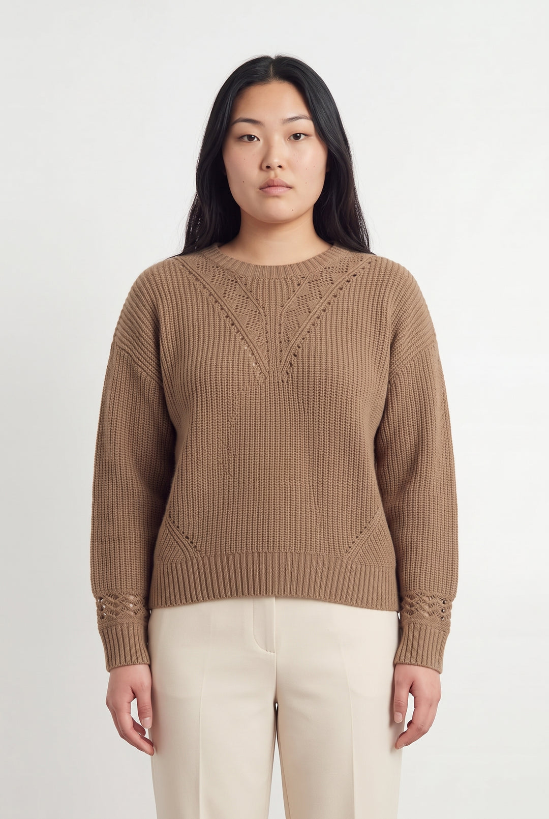 Pull Beige - Taille L/40 de la marque The Kooples | PARAD118857 - Vendu par Paradigme - Image 1