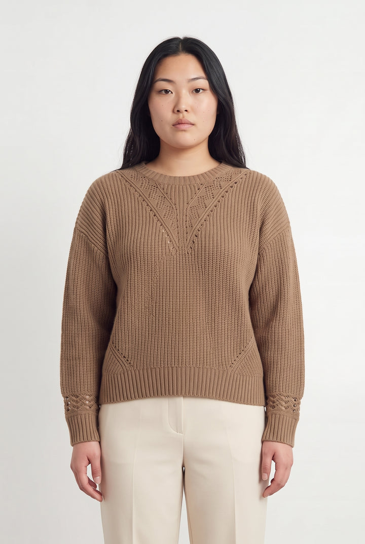 Pull Beige - Taille L/40 de la marque The Kooples | PARAD118857 - Vendu par Paradigme - Image 1