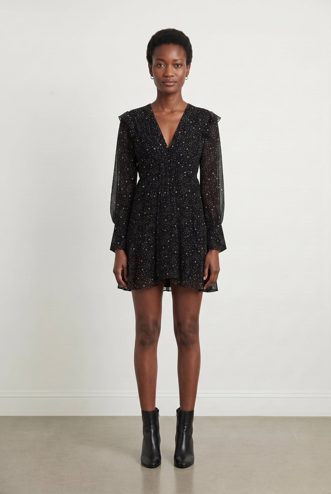 Robe Courte Noire et Blanche - Taille XS/34 de la marque The Kooples | PARAD118862 - Vendu par Paradigme - Image 1