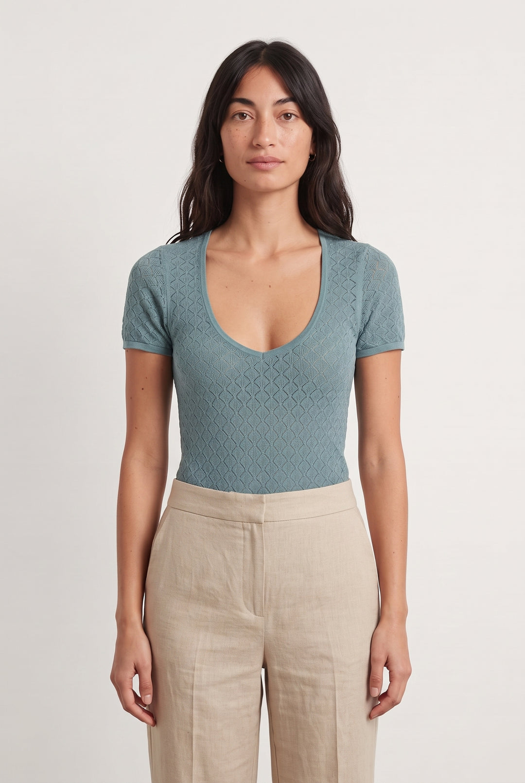 Body Vert - Taille S/36 de la marque Petite Mendigote | PARAD118865 - Vendu par Paradigme - Image 1