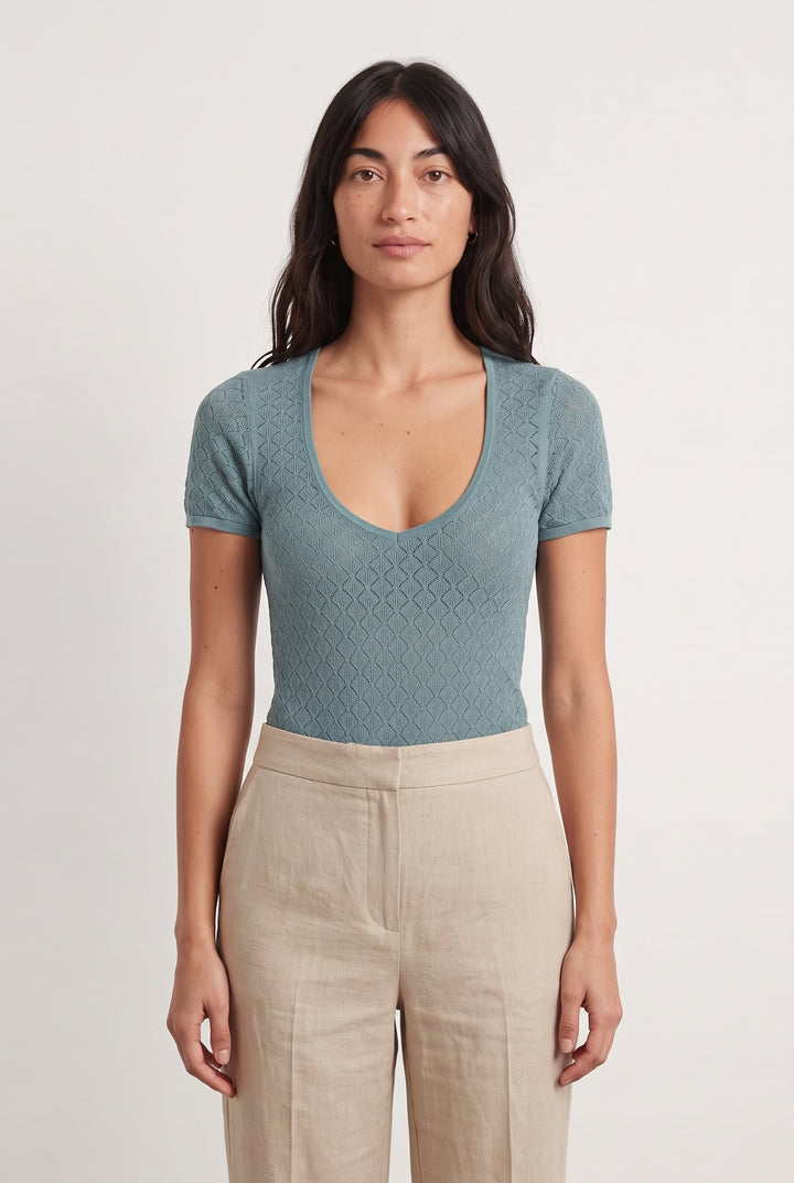 Body Vert - Taille S/36 de la marque Petite Mendigote | PARAD118865 - Vendu par Paradigme - Image 1
