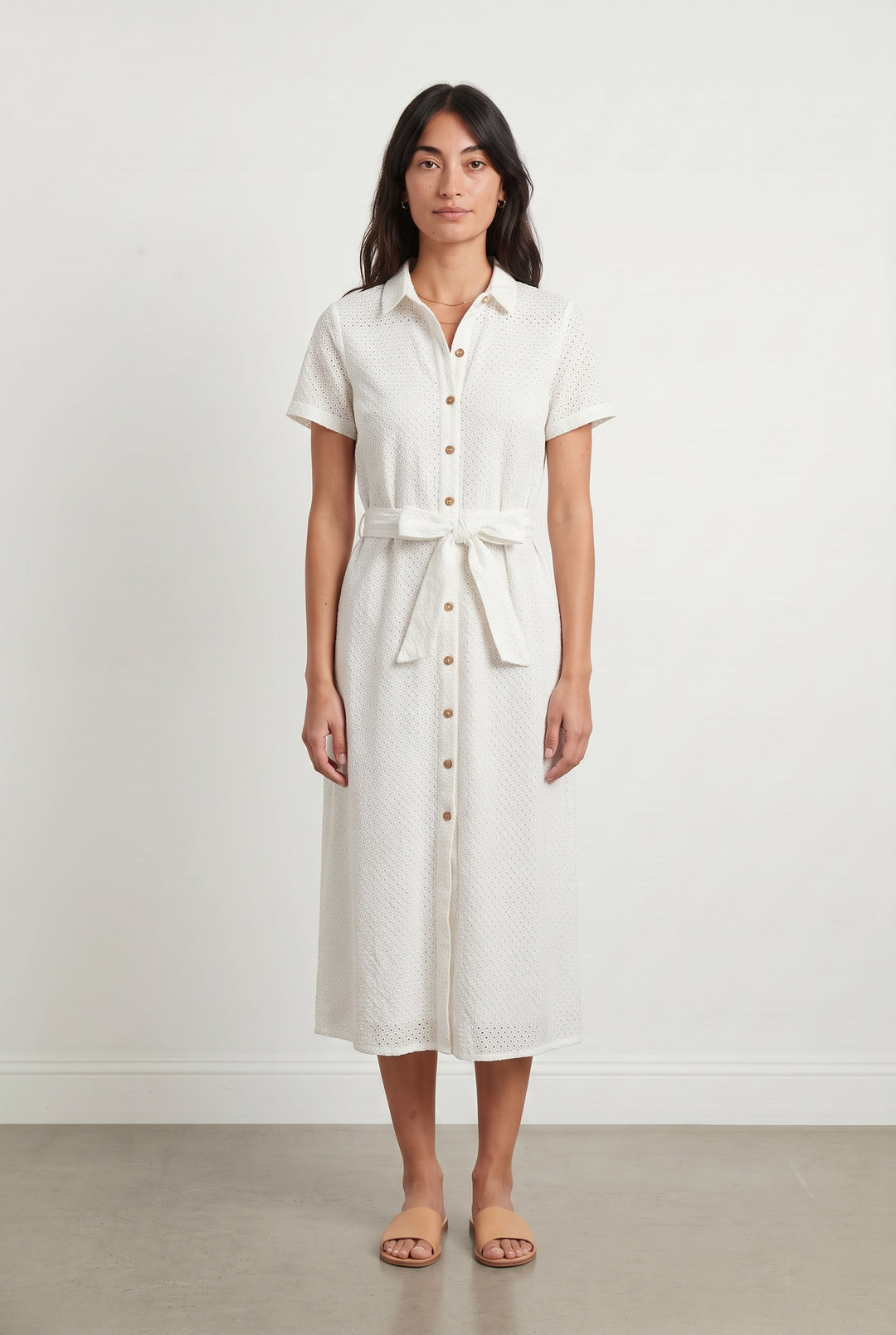Robe Chemise Blanche - Taille S/36 de la marque Orta | PARAD118867 - Vendu par Paradigme - Image 1