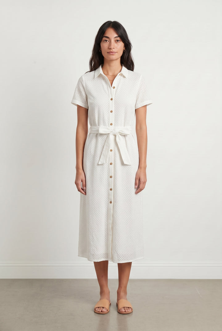 Robe Chemise Blanche - Taille S/36 de la marque Orta | PARAD118867 - Vendu par Paradigme - Image 1