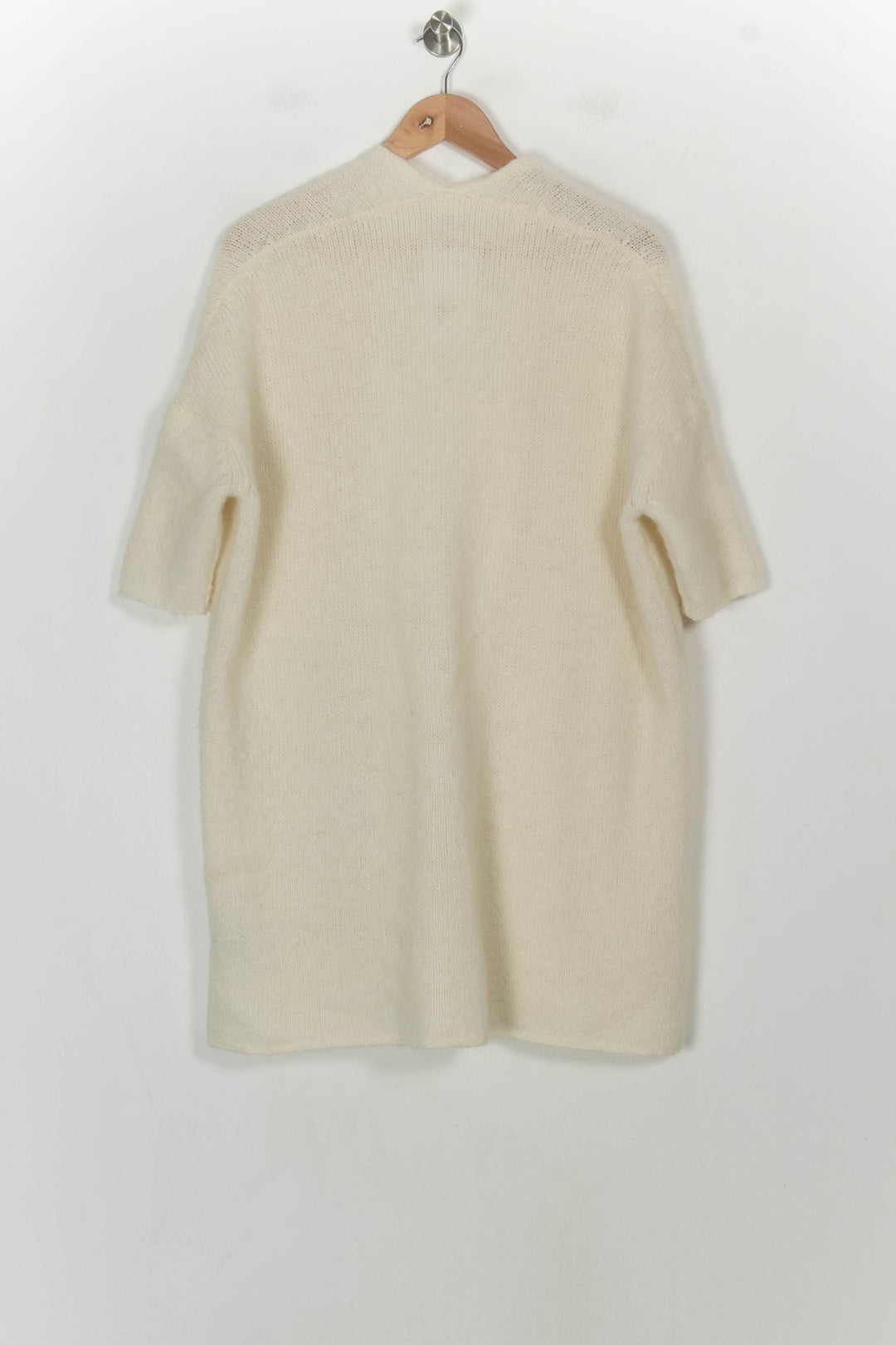 Cardigan Blanc - Taille S/36 de la marque American Vintage | PARAD118868 - Vendu par Paradigme - Image 5