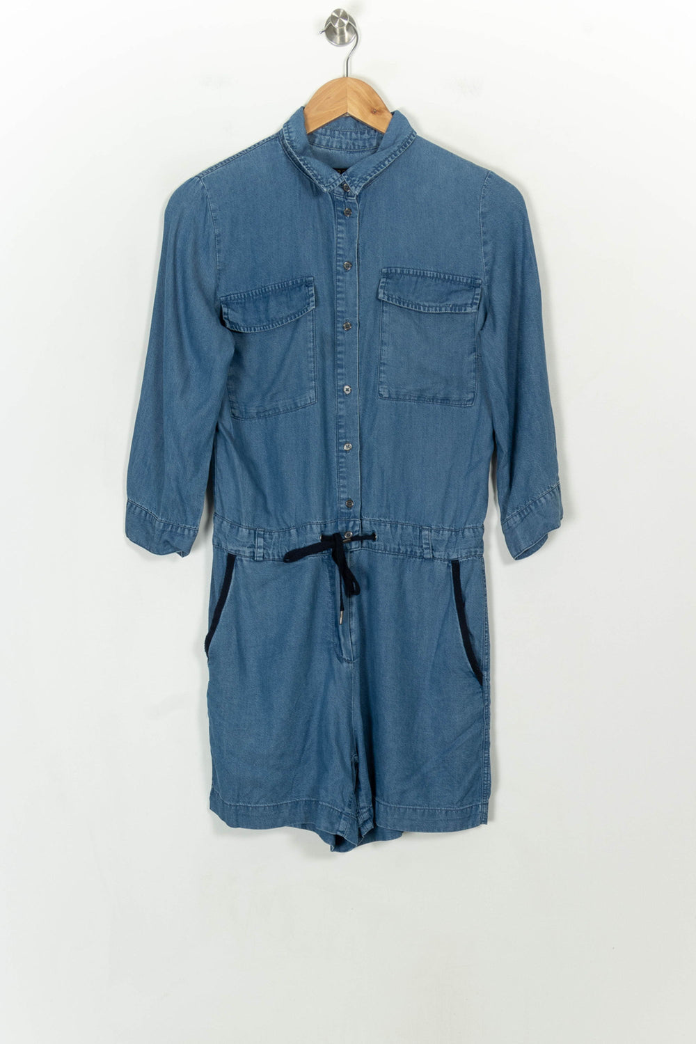 Combishort Bleu - Taille S/36 de la marque Maison 123 | PARAD118870 - Vendu par Paradigme - Image 2