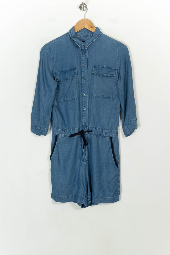 Combishort Bleu - Taille S/36 de la marque Maison 123 | PARAD118870 - Vendu par Paradigme - Image 2