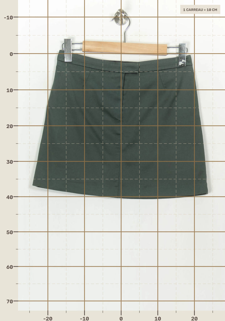 Jupe Courte Verte - Taille L/40 de la marque Isabel Marant étoile | PARAD118875 - Vendu par Paradigme - Image 4