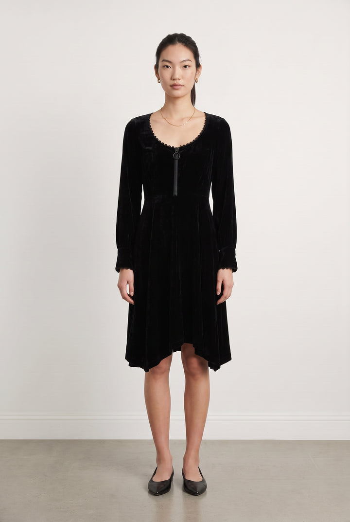 Robe Noire - Taille S/36 de la marque Manoush | PARAD118876 - Vendu par Paradigme - Image 1