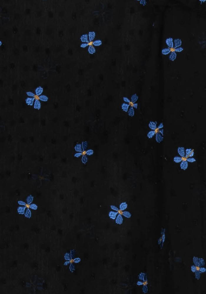 Blouse Noire et Bleue - Taille S/36 de la marque Maje | PARAD118877 - Vendu par Paradigme - Image 3