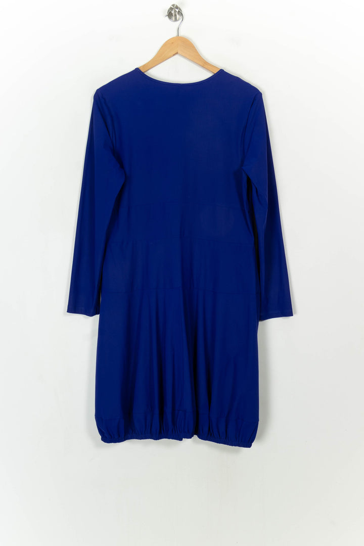 Robe Courte Bleue - Taille XXL/44 de la marque Indies | PARAD118878 - Vendu par Paradigme - Image 5