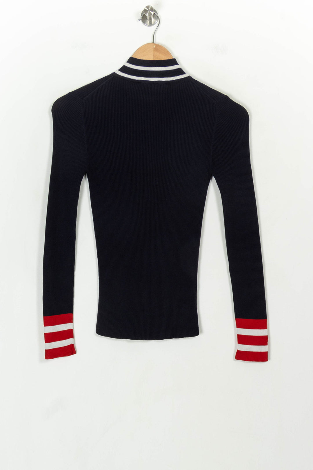 Pull Bleu et Rouge - Taille S/36 de la marque Maje | PARAD118879 - Vendu par Paradigme - Image 5