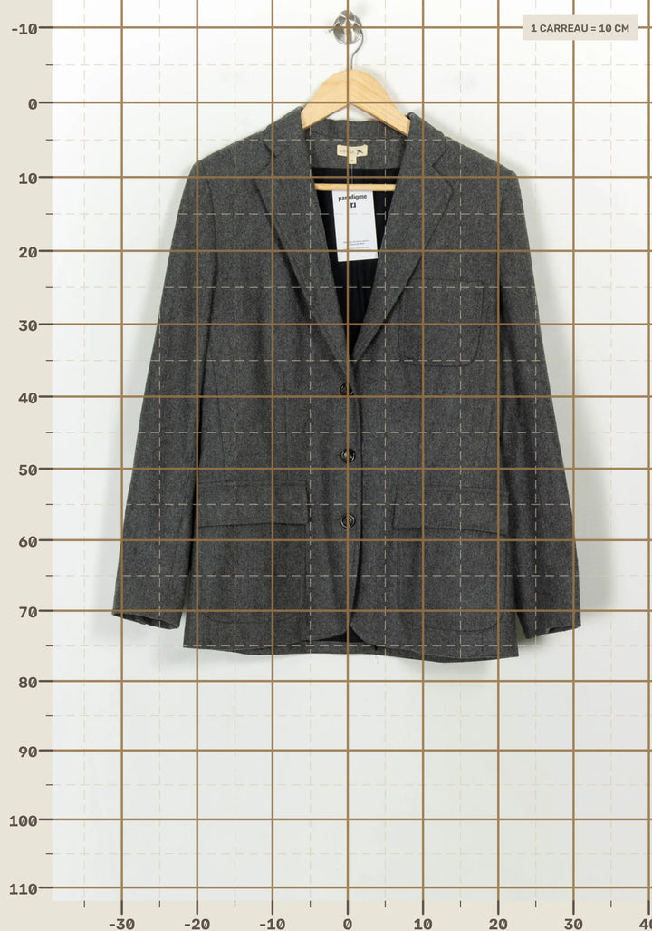 Blazer Gris - Taille XL/42 de la marque Soeur | PARAD118885 - Vendu par Paradigme - Image 4