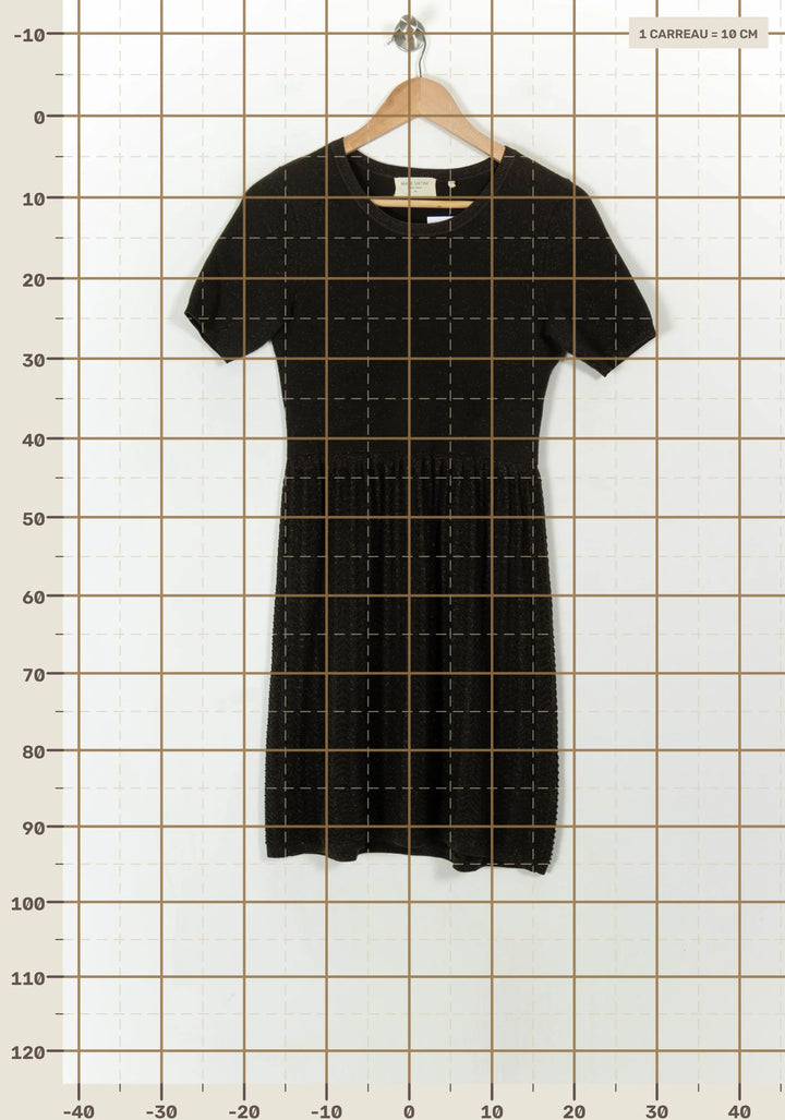 Robe Courte Noire - Taille XS/34 de la marque Marie Sixtine | PARAD118890 - Vendu par Paradigme - Image 4