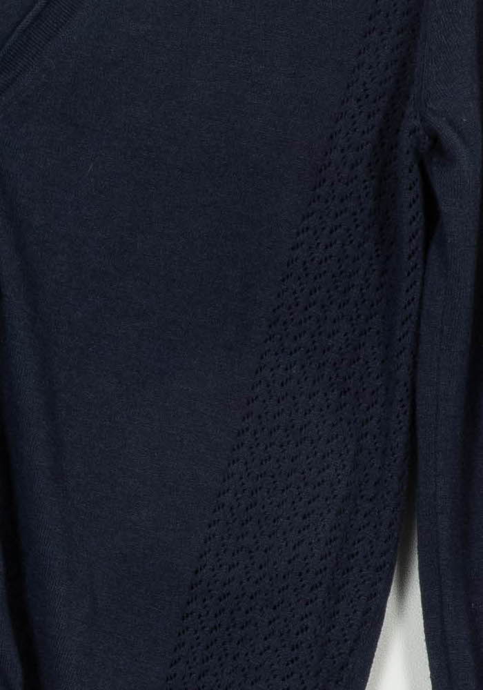 Cardigan Bleu - Taille XS/34 de la marque Caroll | PARAD118891 - Vendu par Paradigme - Image 3