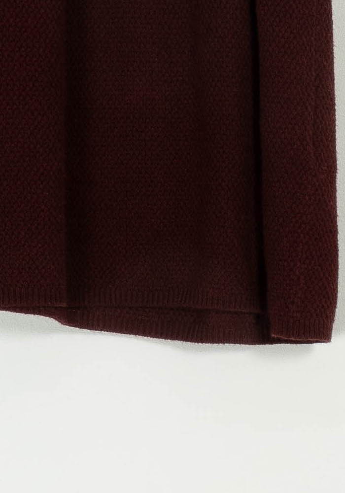 Jupe Plissée Bordeaux - Taille S/36 de la marque Marie Sixtine | PARAD118894 - Vendu par Paradigme - Image 3