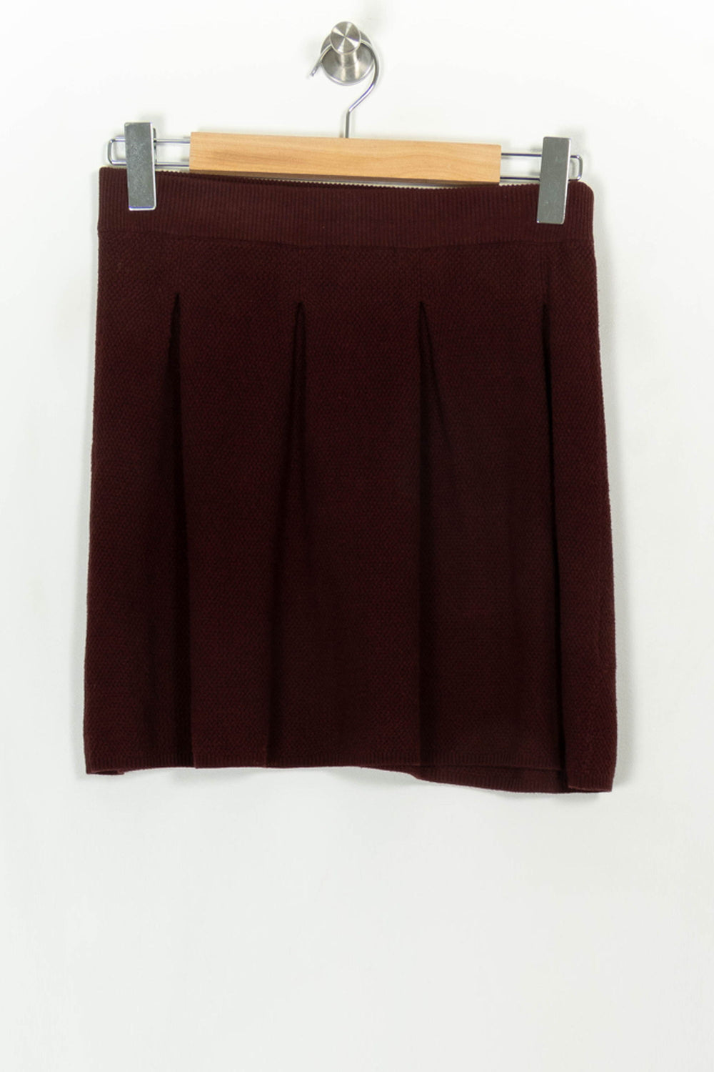 Jupe Plissée Bordeaux - Taille S/36 de la marque Marie Sixtine | PARAD118894 - Vendu par Paradigme - Image 2
