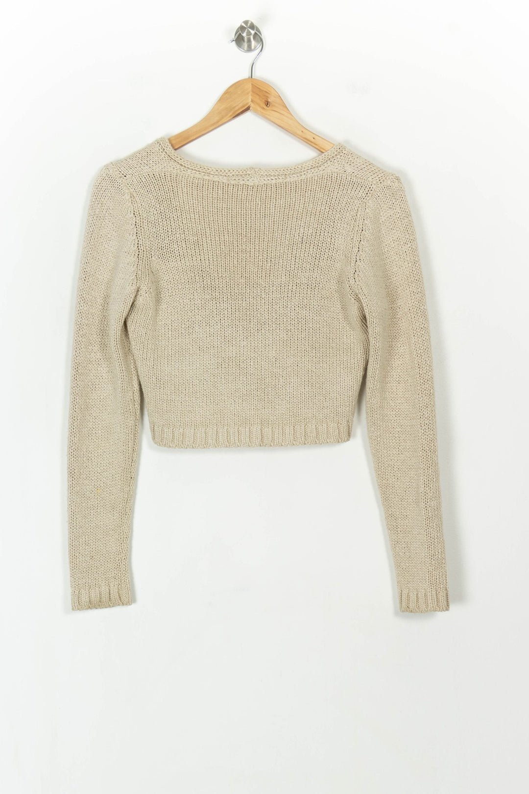 Gilet Beige - Taille S/36 de la marque La Fée Maraboutée | PARAD118902 - Vendu par Paradigme - Image 5