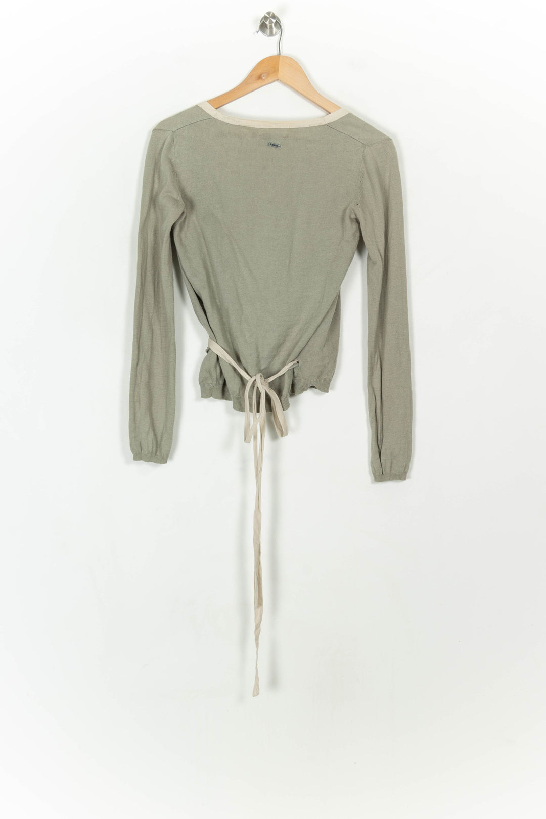 Cache-cœur Vert et Beige - Taille XS/34 de la marque IKKS | PARAD118903 - Vendu par Paradigme - Image 5